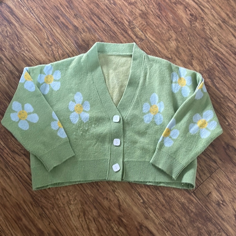 Floral cardigan